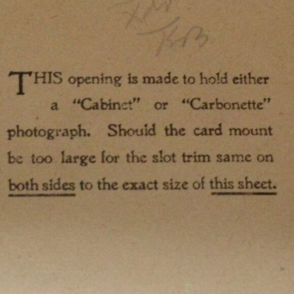 Victorian Photo Album With Antique Photogaphs Embossed Cover & Ornate Clasp” - Picture 9 of 14